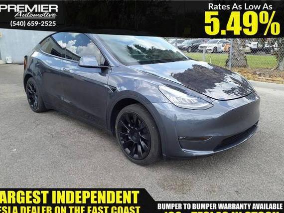 TESLA MODEL Y 2021 5YJYGDEE1MF139765 image
